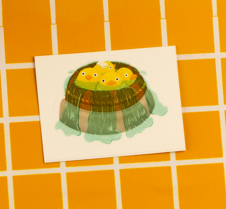 Sticker - Otoris Samas en Bañera