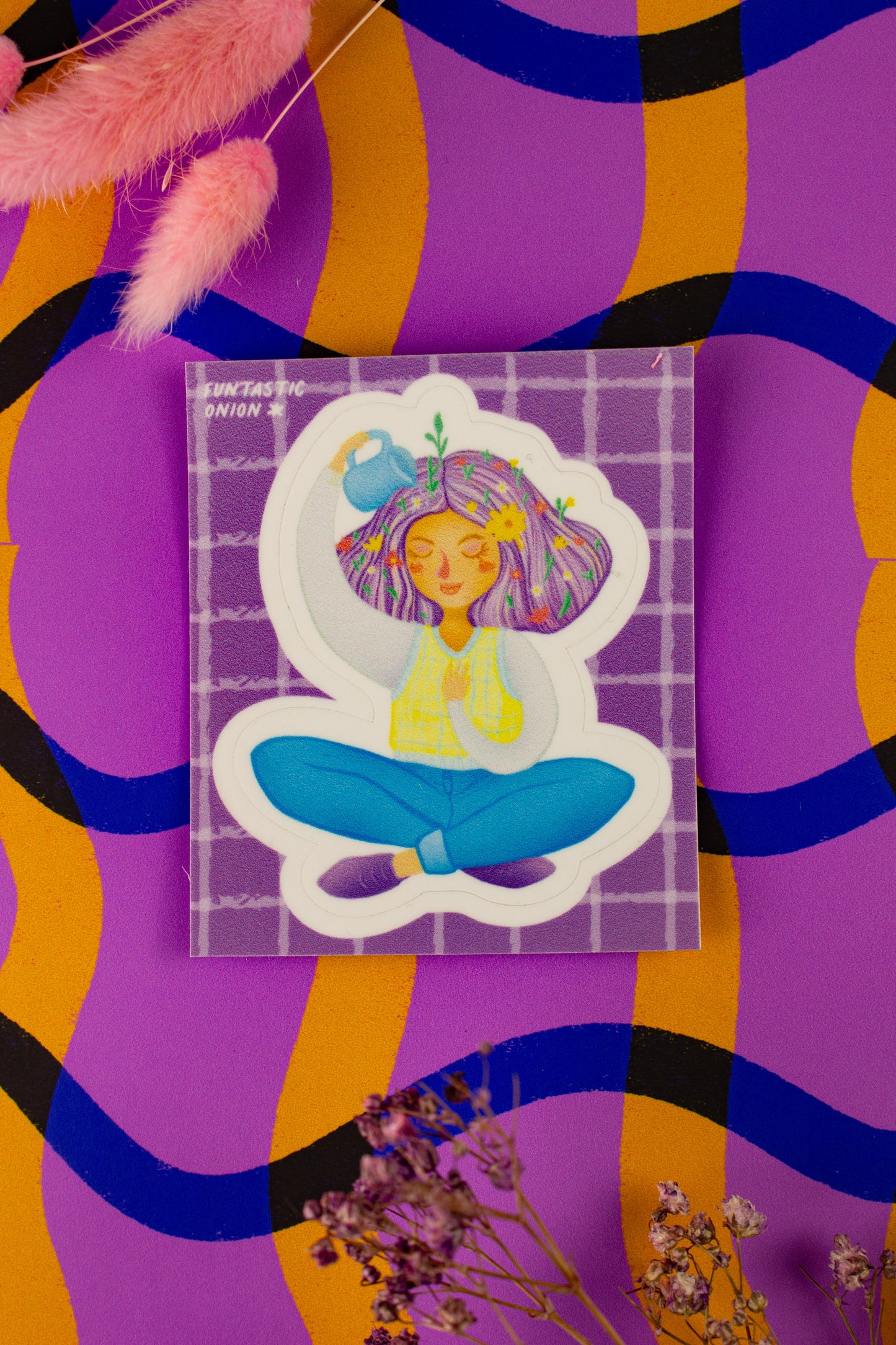 Sticker "Me cuido"