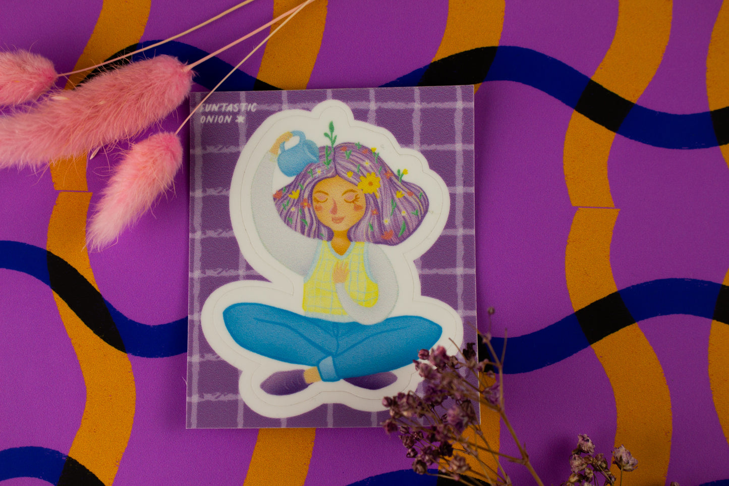 Sticker "Me cuido"