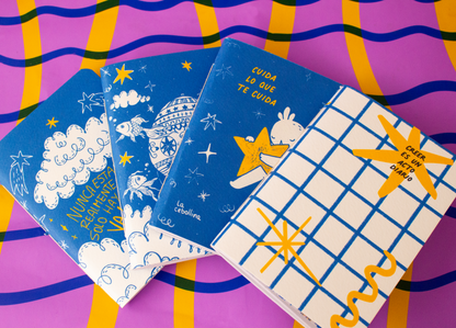 Pack de 4 Libretas A6 – Colección “La Cebollina”