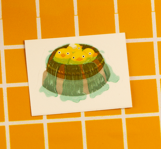 Sticker - Otoris Samas en Bañera