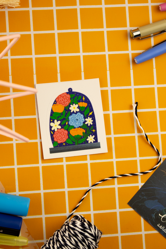Sticker Flores para ti.