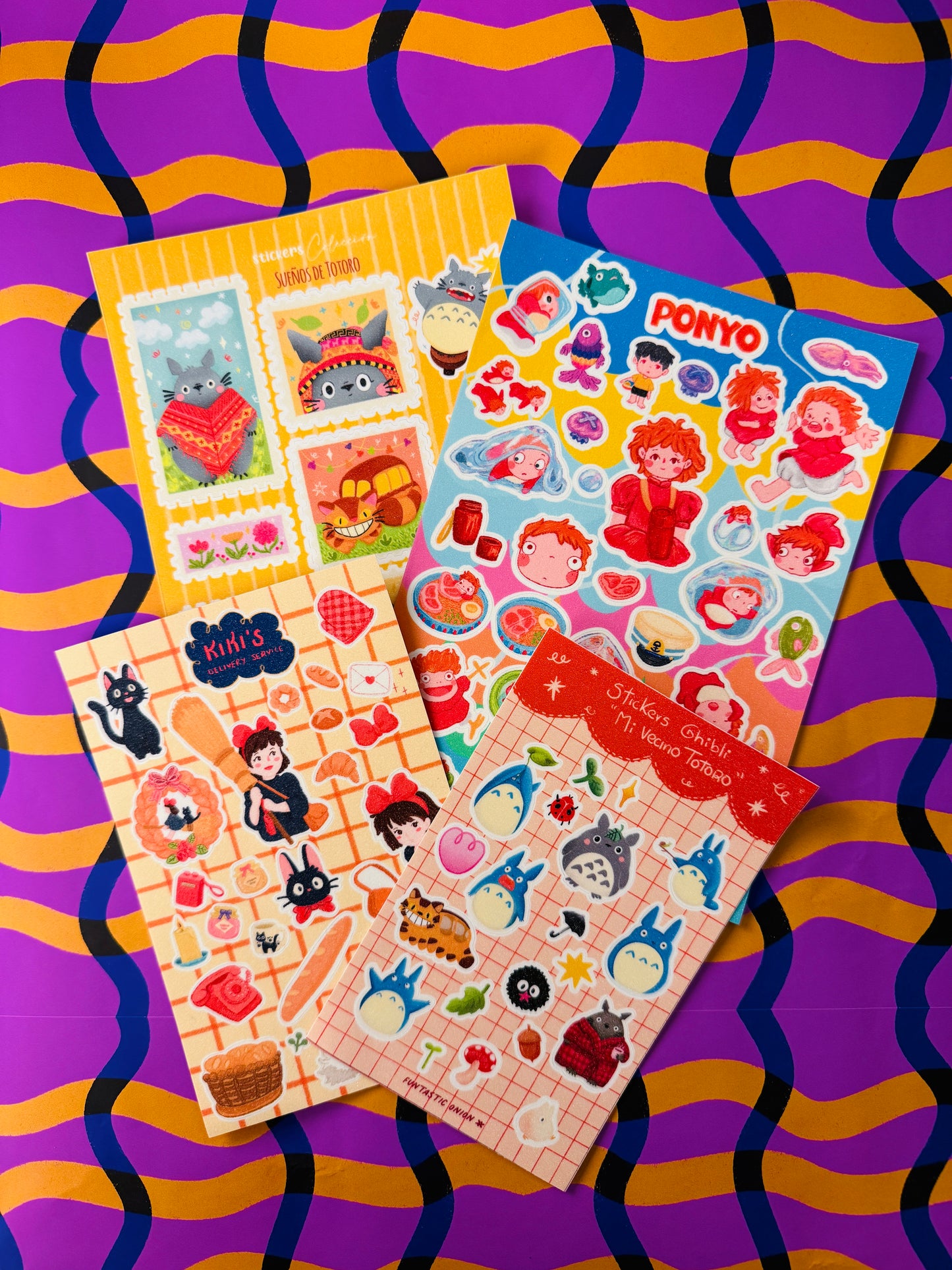 Pack Stickers Ghibli