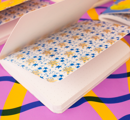 Pack de 4 Libretas A6 – Colección “La Cebollina”