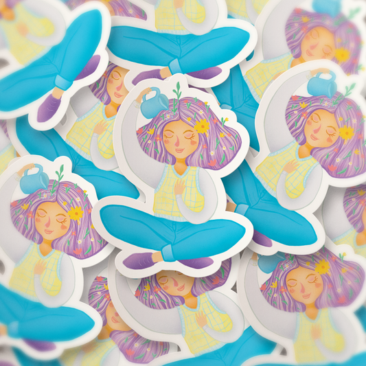 Sticker "Me cuido"
