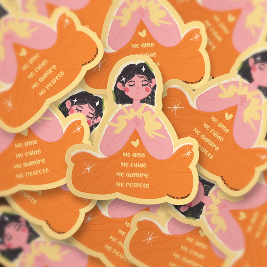 Sticker "Me amo"