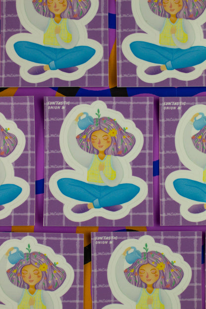 Sticker "Me cuido"