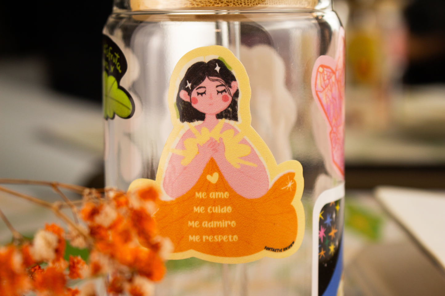 Sticker "Me amo"