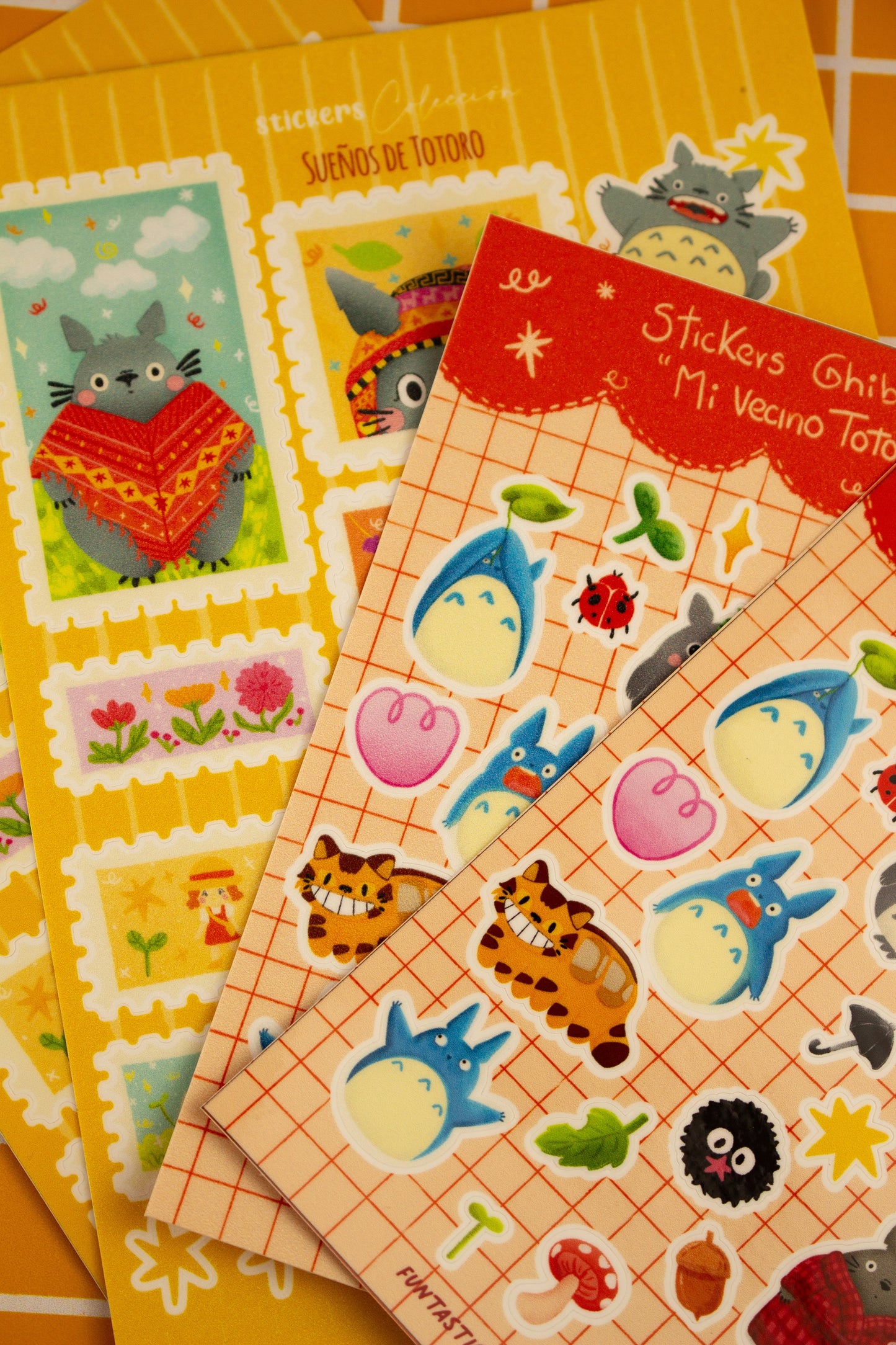 Pack plantilla Stickers Totoro